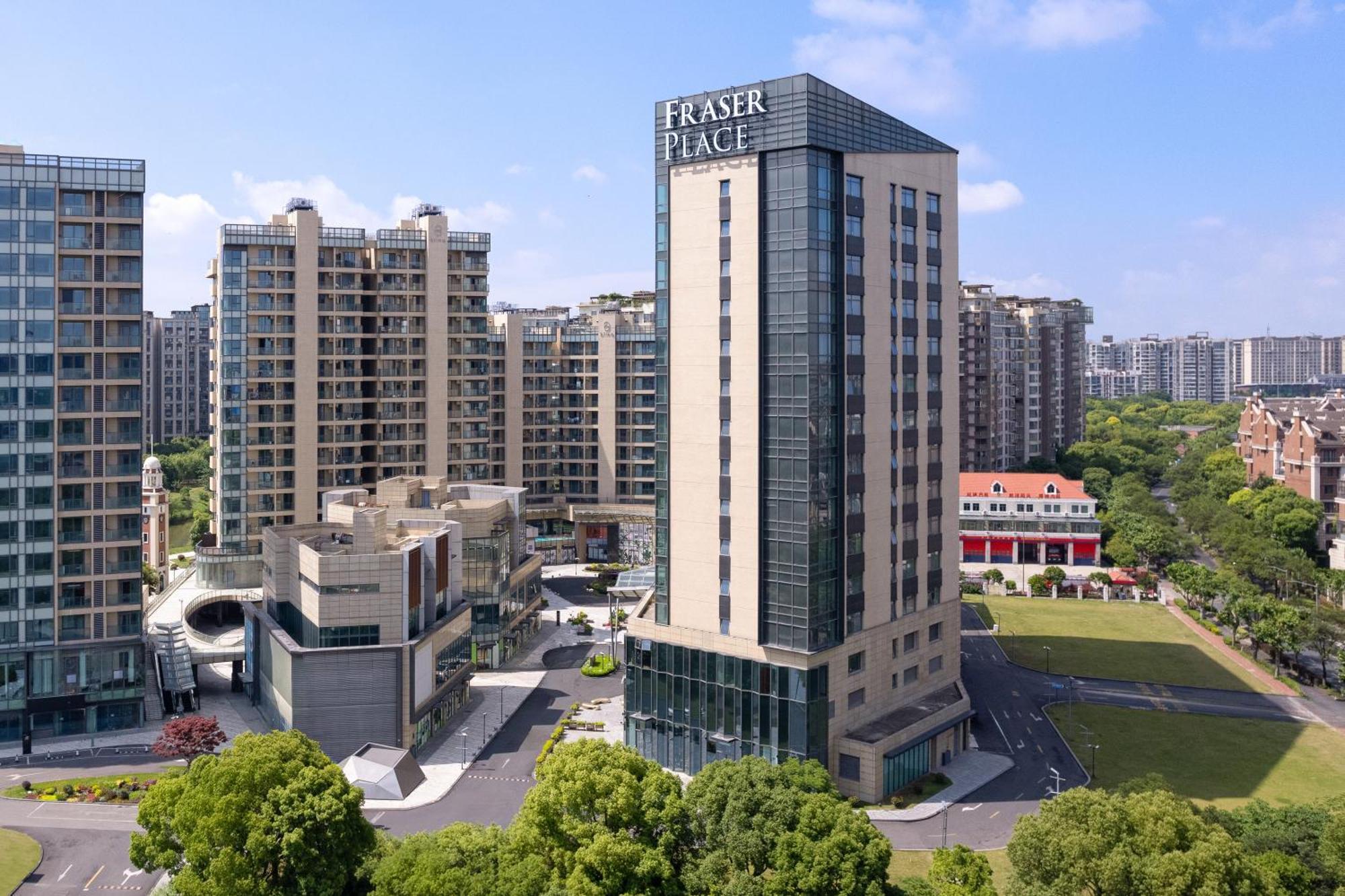 Fraser Place Wujiaochang Shanghai - Adjoin Business Center, Free Minibar Kültér fotó