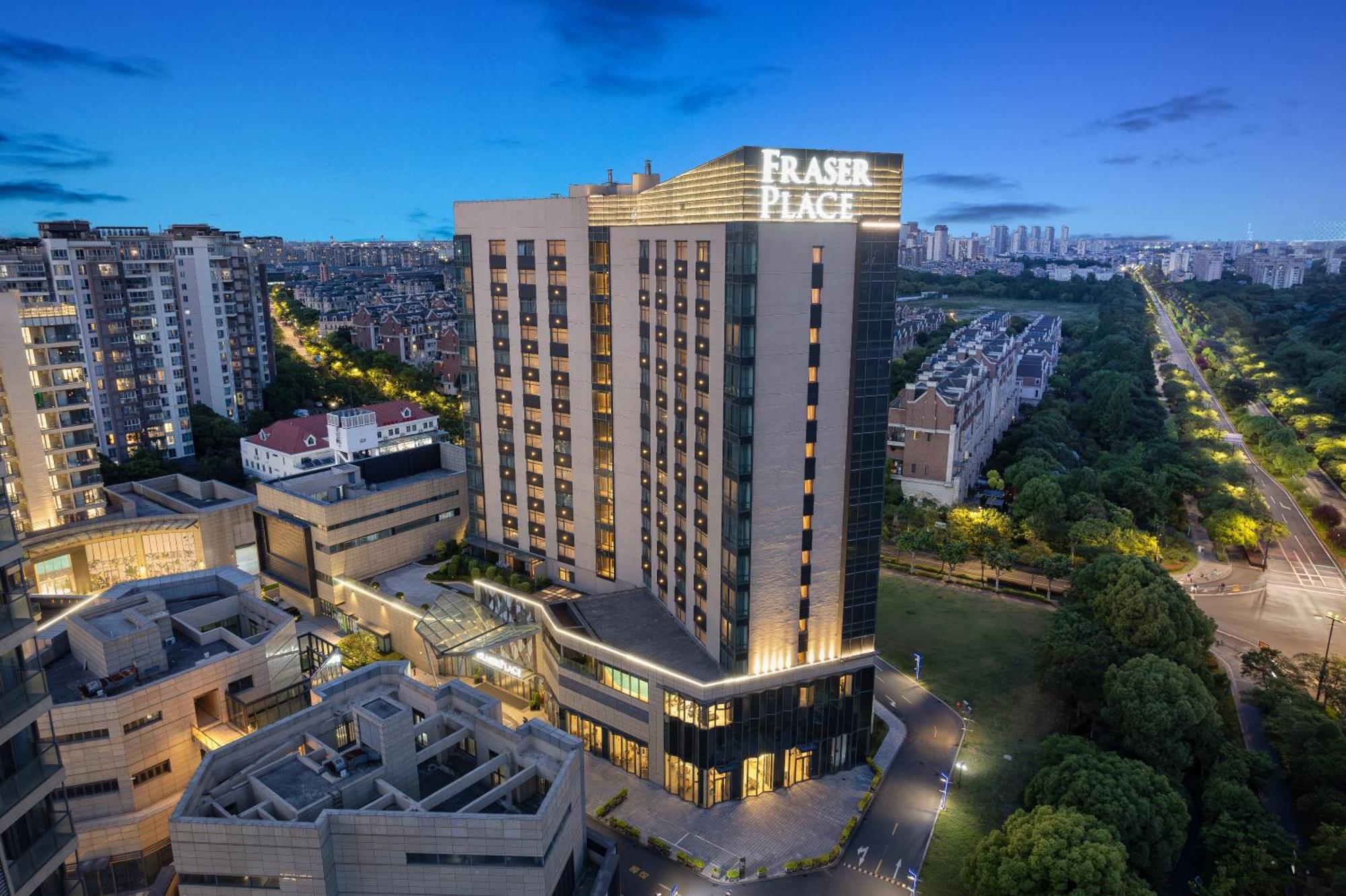 Fraser Place Wujiaochang Shanghai - Adjoin Business Center, Free Minibar Kültér fotó