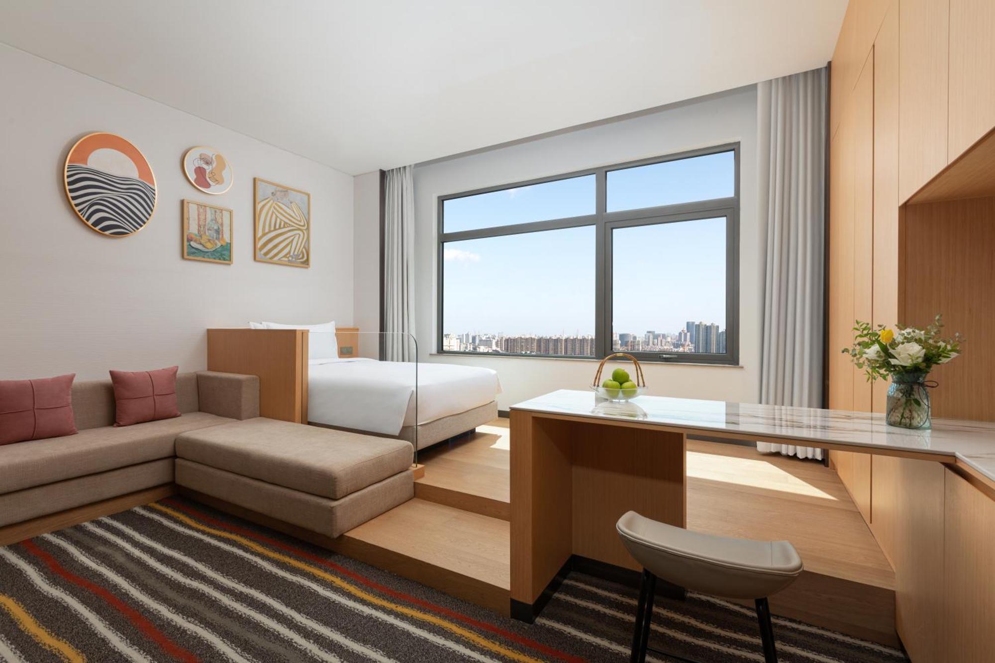 Fraser Place Wujiaochang Shanghai - Adjoin Business Center, Free Minibar Kültér fotó