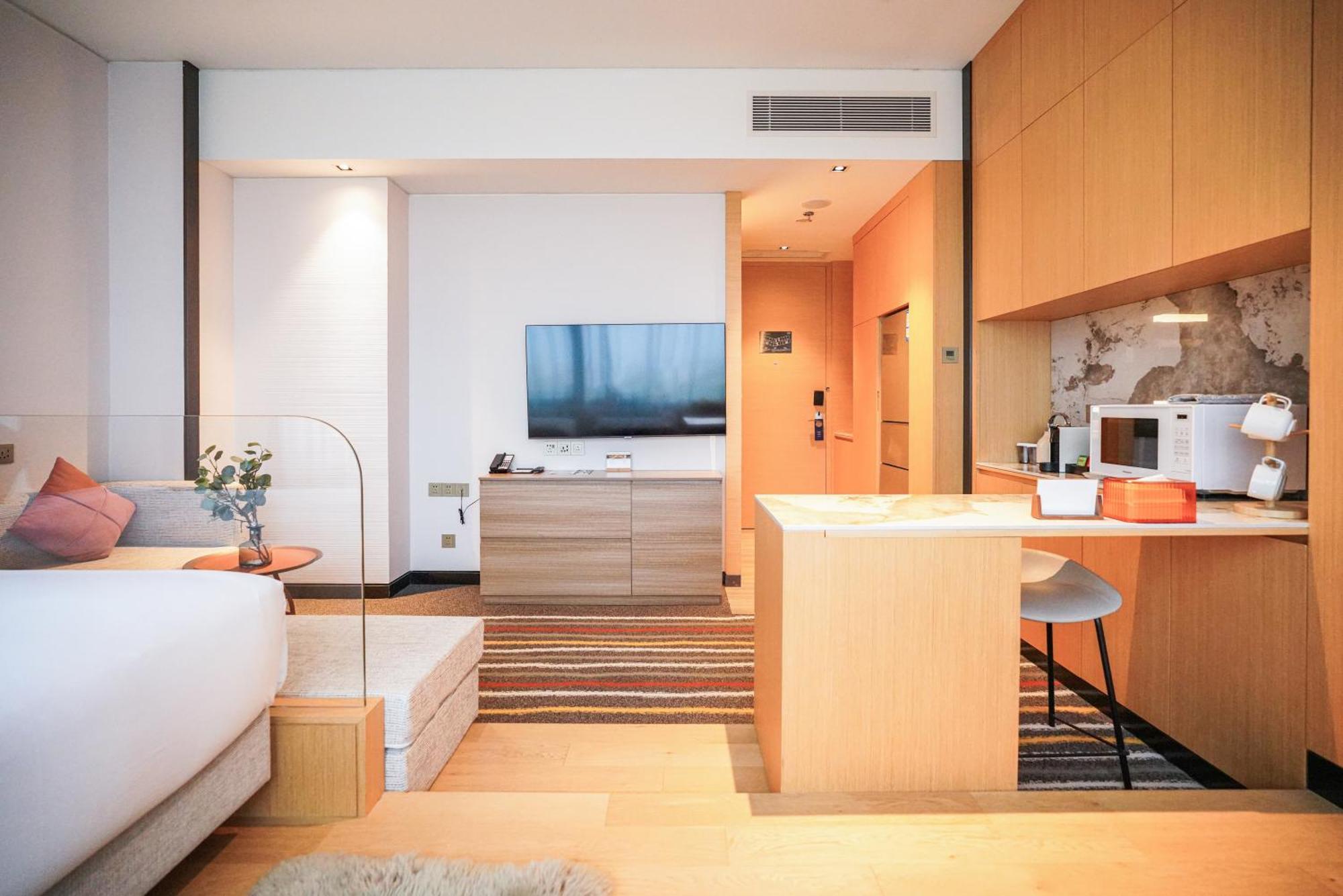 Fraser Place Wujiaochang Shanghai - Adjoin Business Center, Free Minibar Kültér fotó